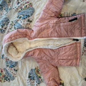 Me Jane Pink Quilted Kids Jacket